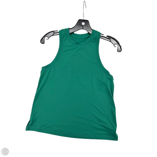 Athletic Tank Top By Lululemon In Green, Size: S