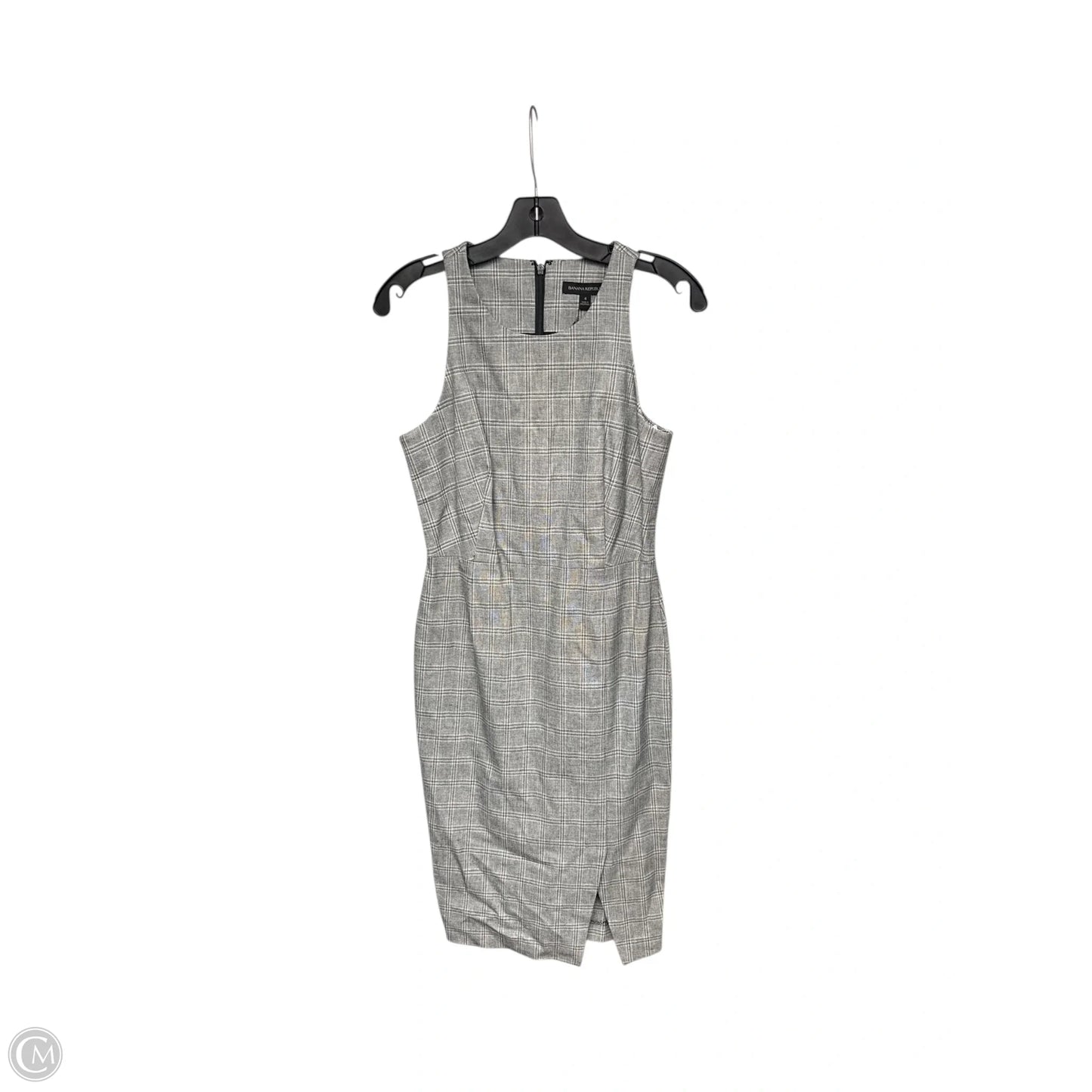 Dress Work By Banana Republic In Grey, Size: 4