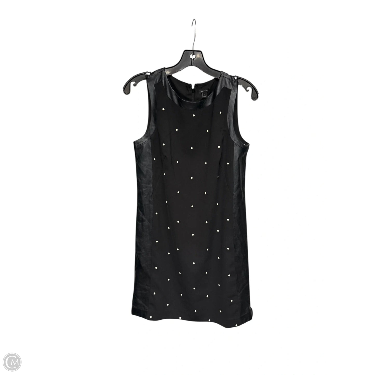 Dress Party Midi By Ann Taylor In Black, Size: 4