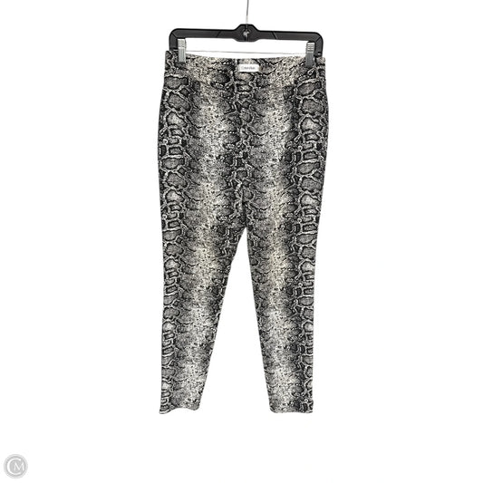 Pants Leggings By Calvin Klein In Snakeskin Print, Size: 6