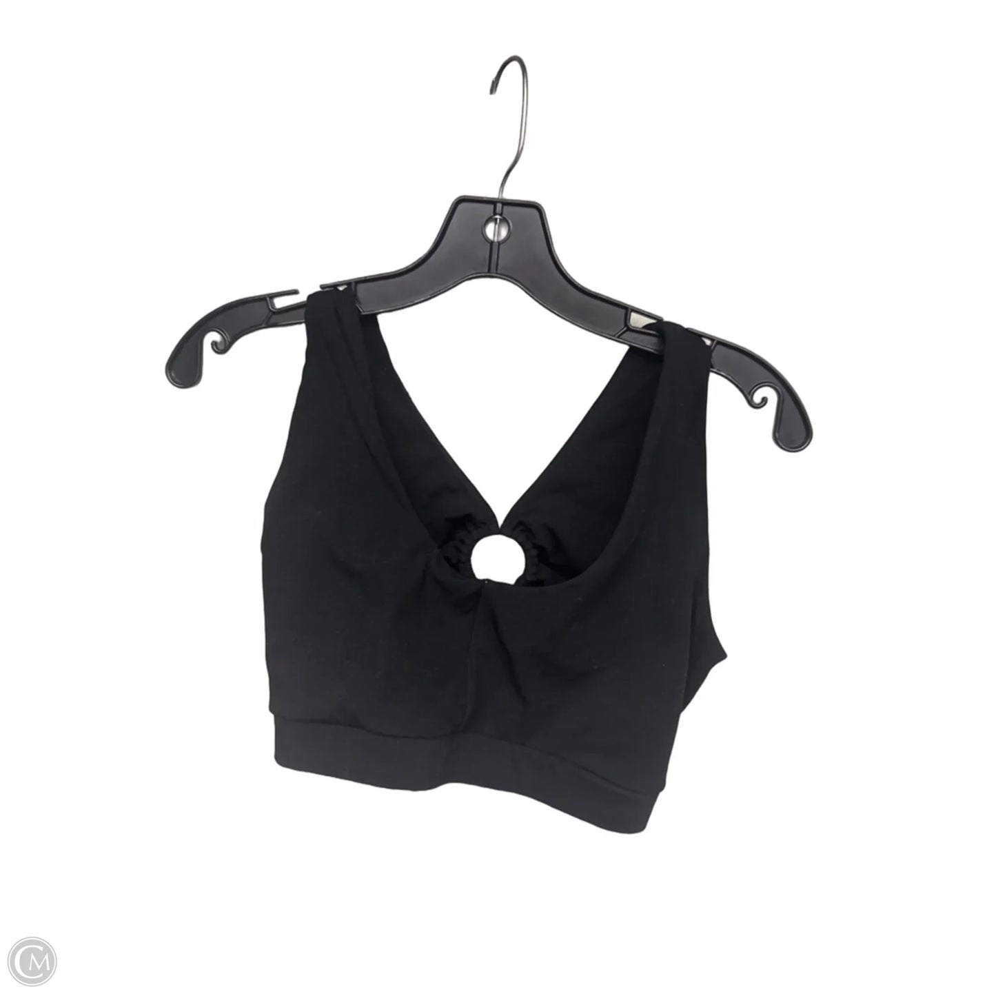 Athletic Bra By Clothes Mentor In Black, Size: M