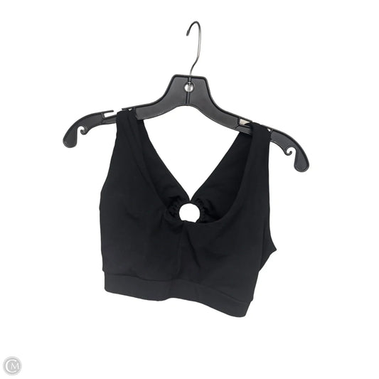 Athletic Bra By Clothes Mentor In Black, Size: M