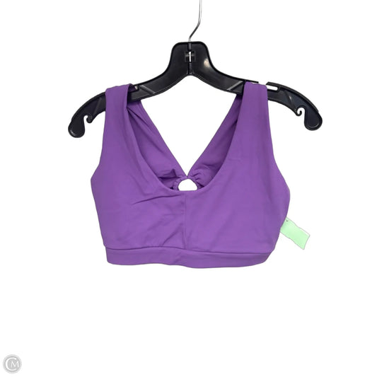 Athletic Bra By Clothes Mentor In Purple, Size: M