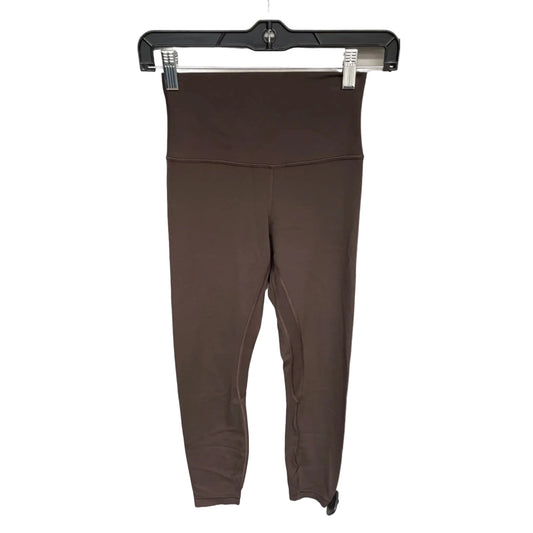 Athletic Leggings By Lululemon In Brown, Size: 4