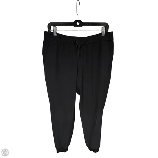 Athletic Pants By Lululemon In Black, Size: L