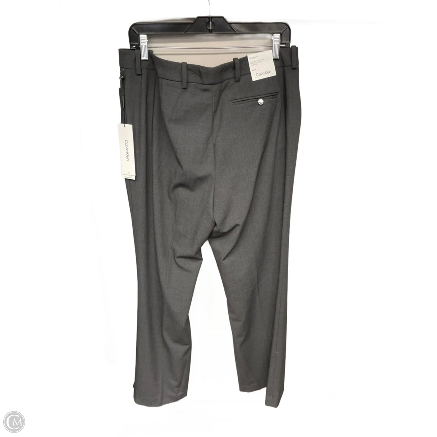 Pants Dress By Calvin Klein In Grey, Size: 14