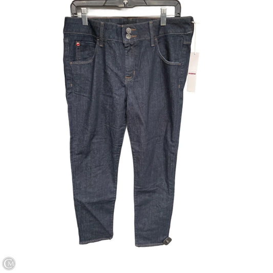 Jeans Straight By Hudson In Blue Denim, Size: 12