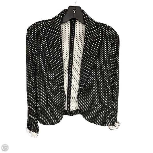 Blazer By Amanda + Chelsea In Polkadot Pattern, Size: 14