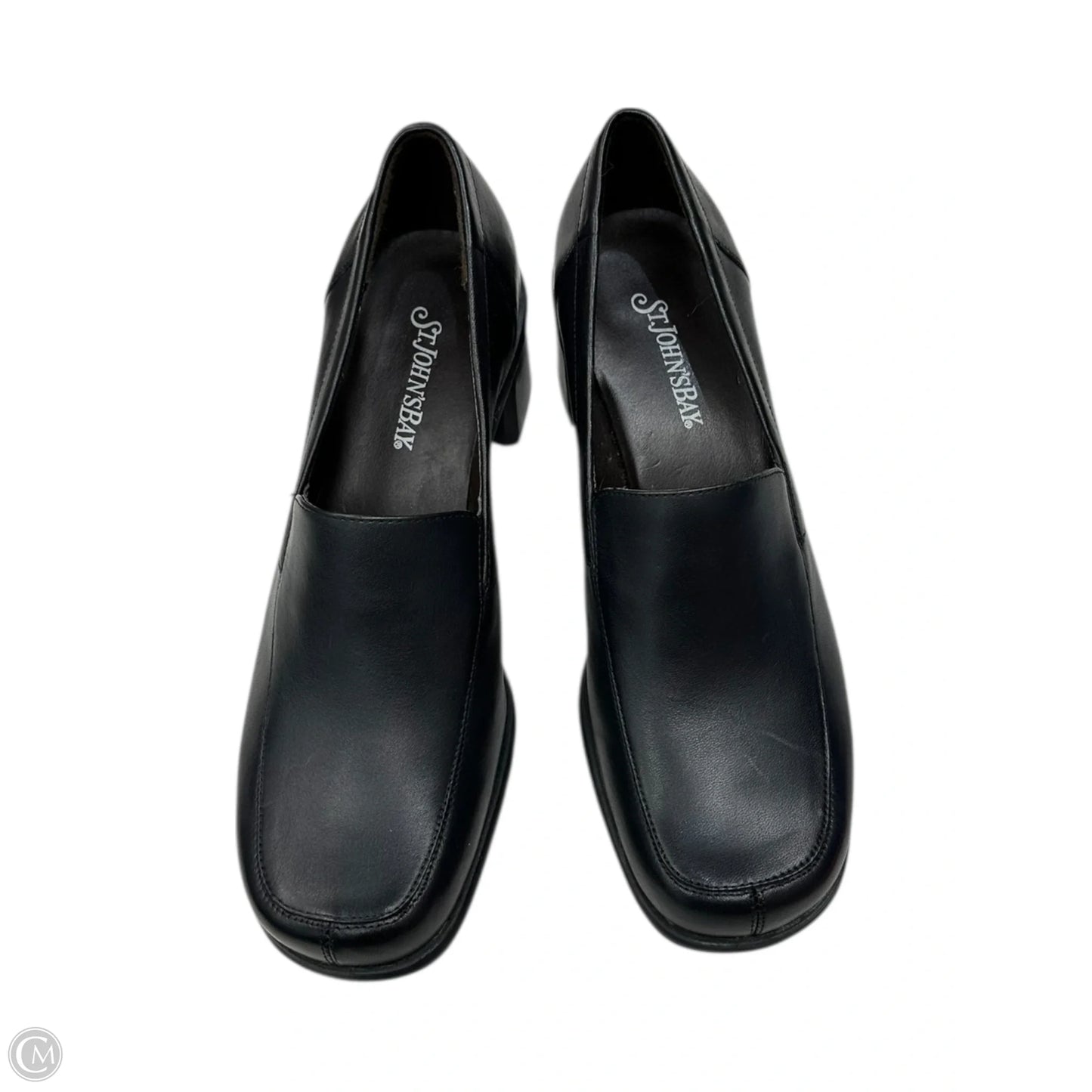 Shoes Heels Block By St Johns Bay In Black, Size: 7.5