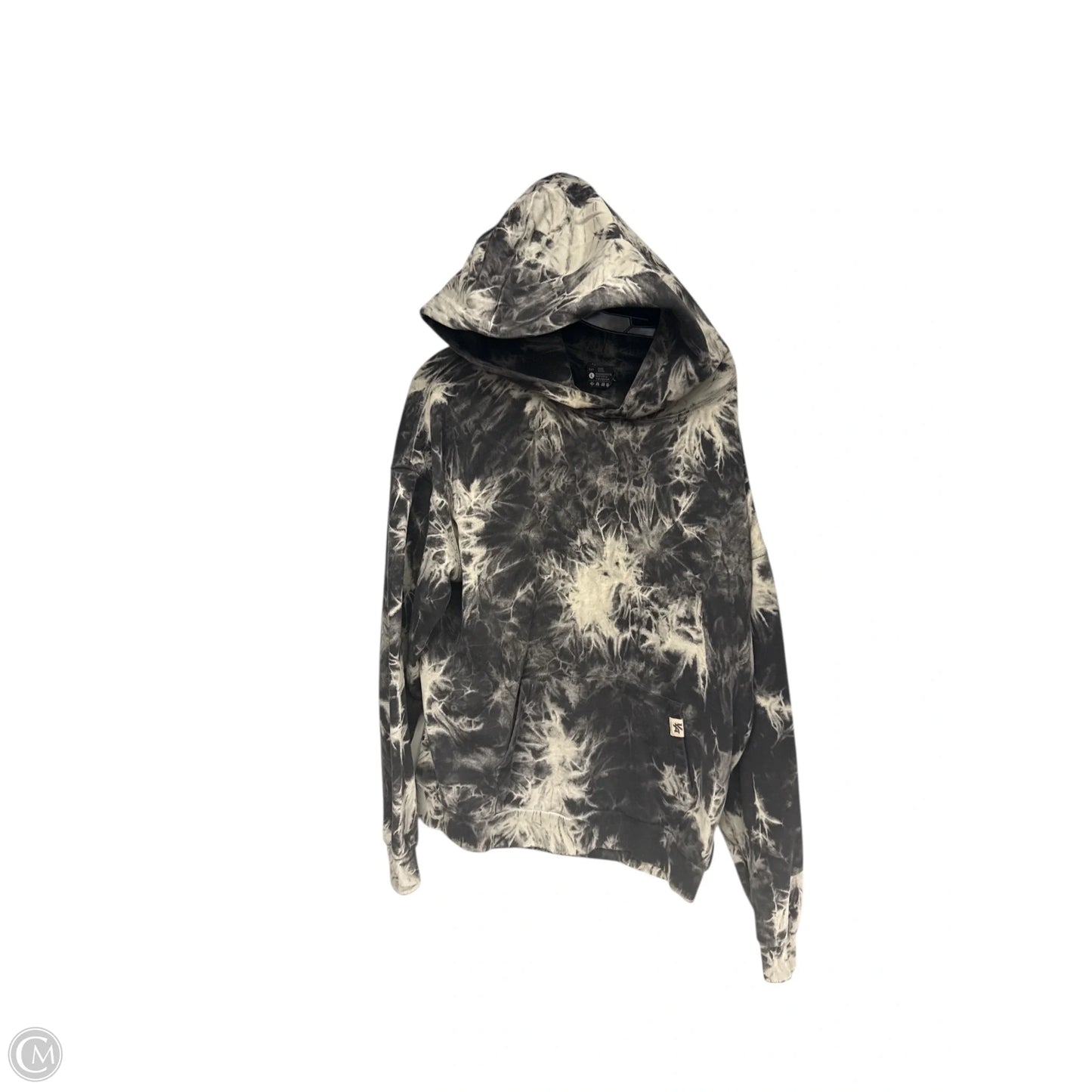 Sweatshirt Hoodie By Cmc In Tie Dye Print, Size: L