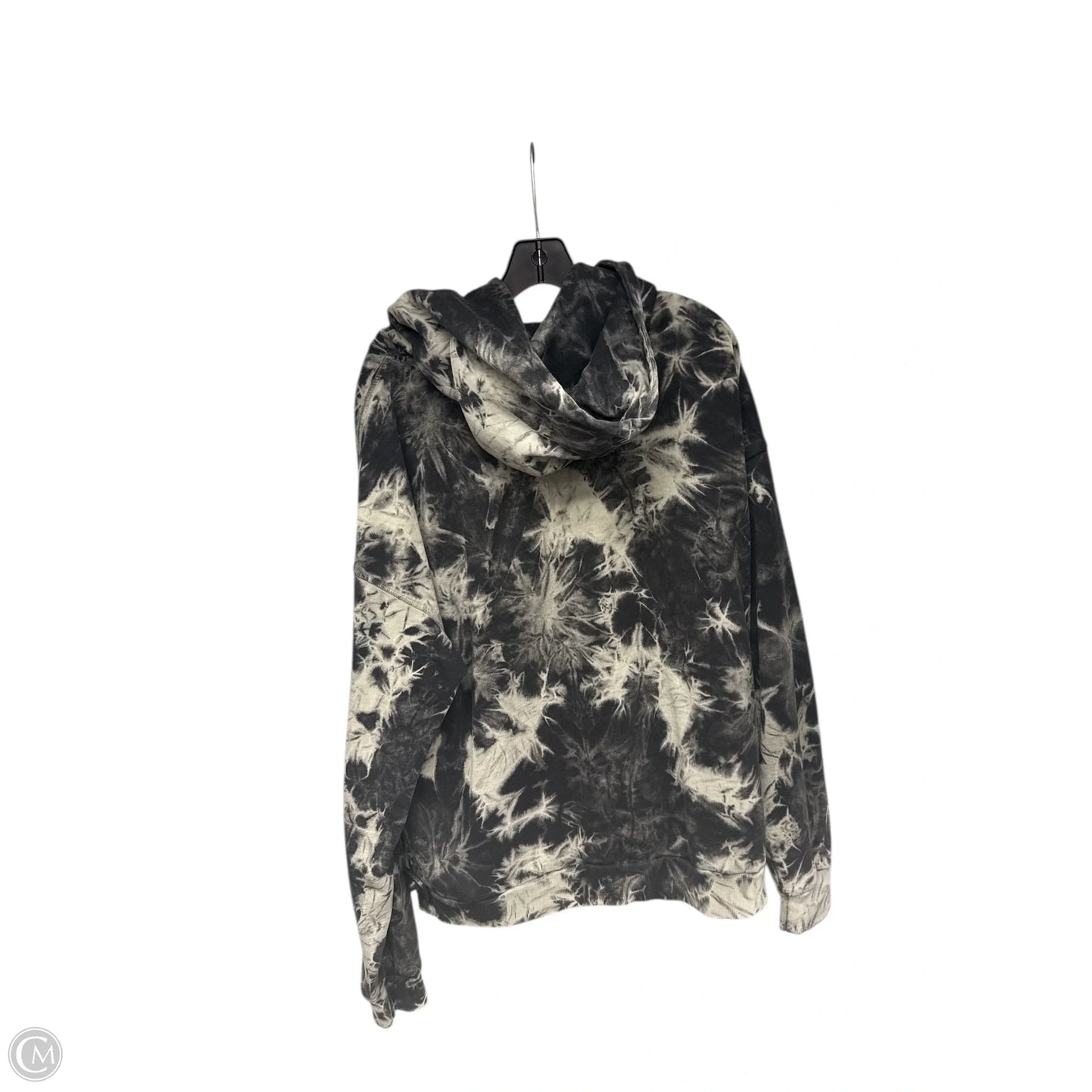 Sweatshirt Hoodie By Cmc In Tie Dye Print, Size: L