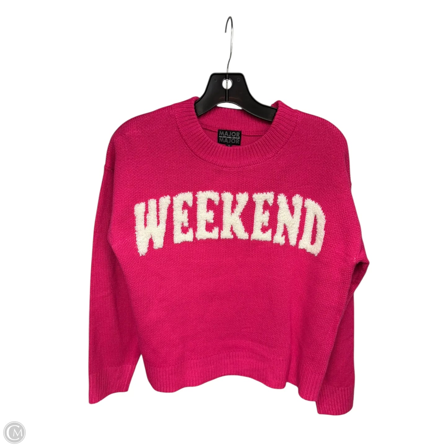 Sweater By Clothes Mentor In Pink, Size: S