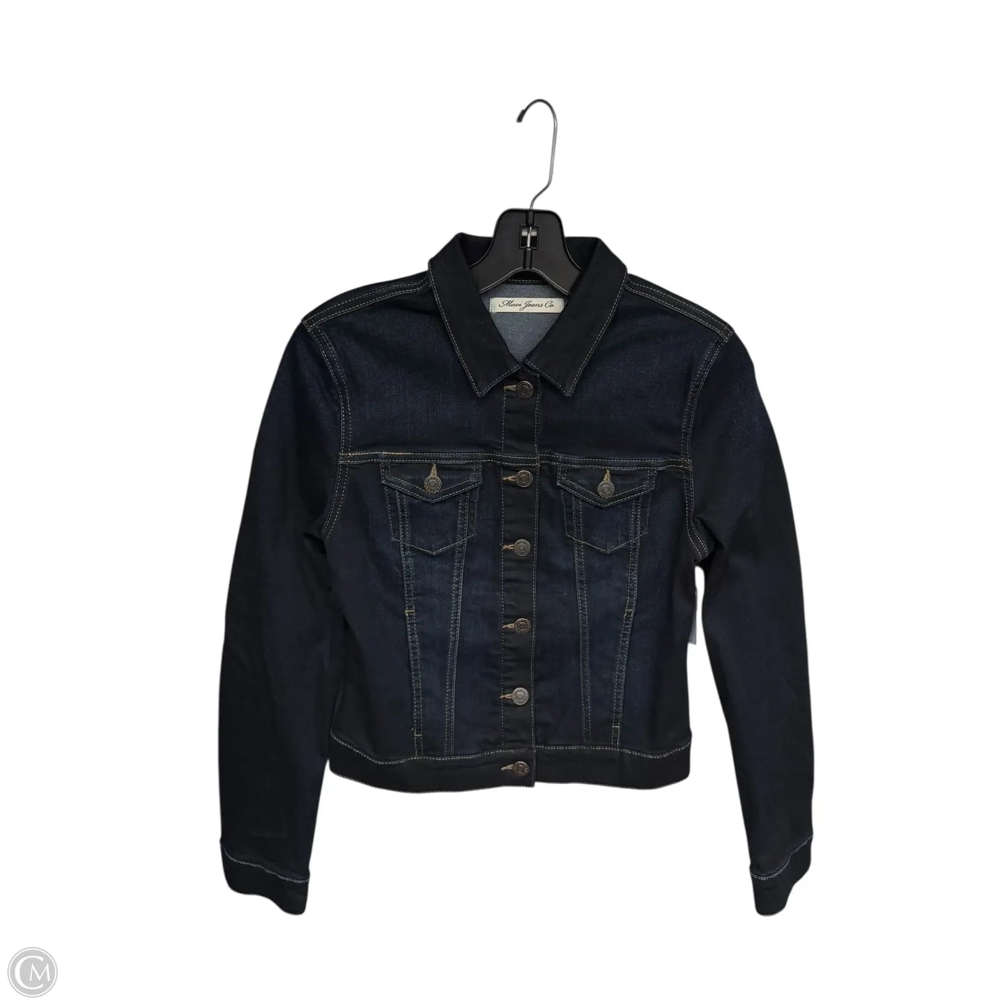 Jacket Denim By Mavi In Blue Denim, Size: S