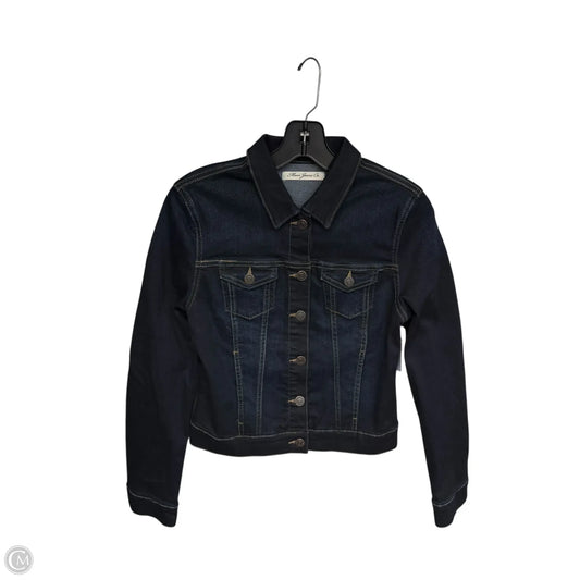 Jacket Denim By Mavi In Blue Denim, Size: S