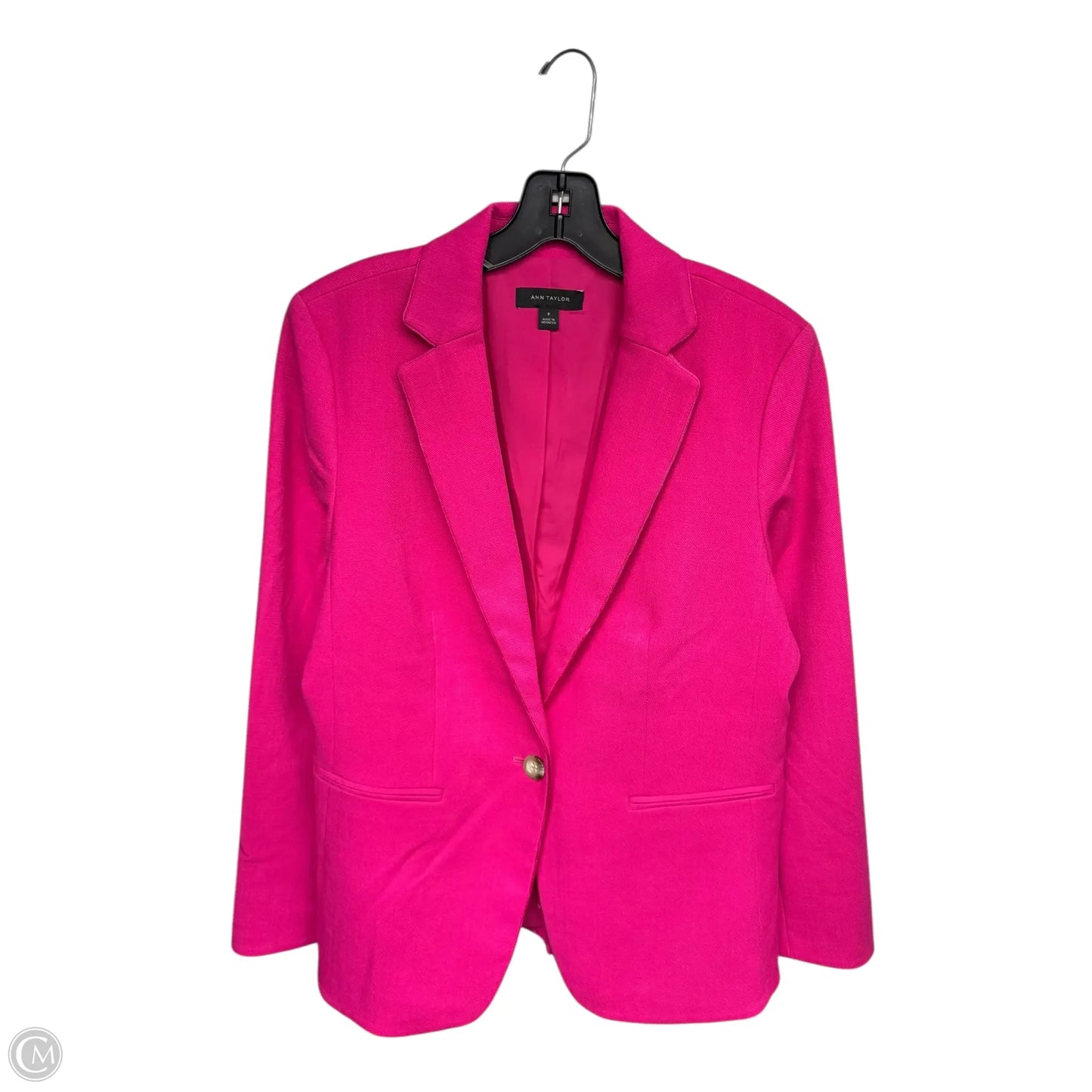 Blazer By Ann Taylor In Pink, Size: 8