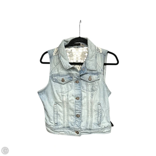 Vest Other By Pilcro In Blue Denim, Size: M