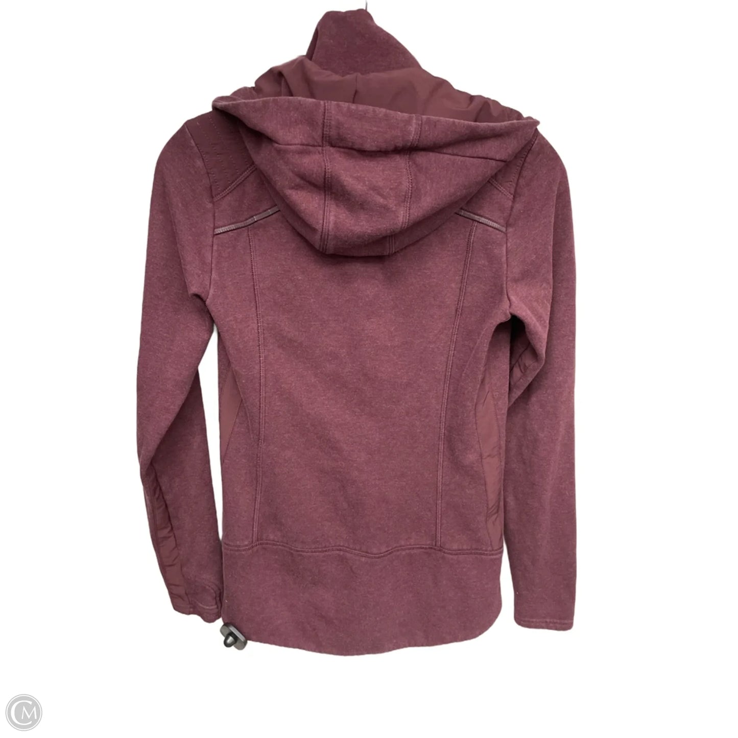 Athletic Jacket By Athleta In Maroon, Size: Xs