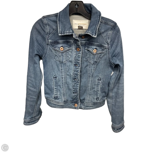Jacket Denim By Pilcro In Blue Denim, Size: Xs