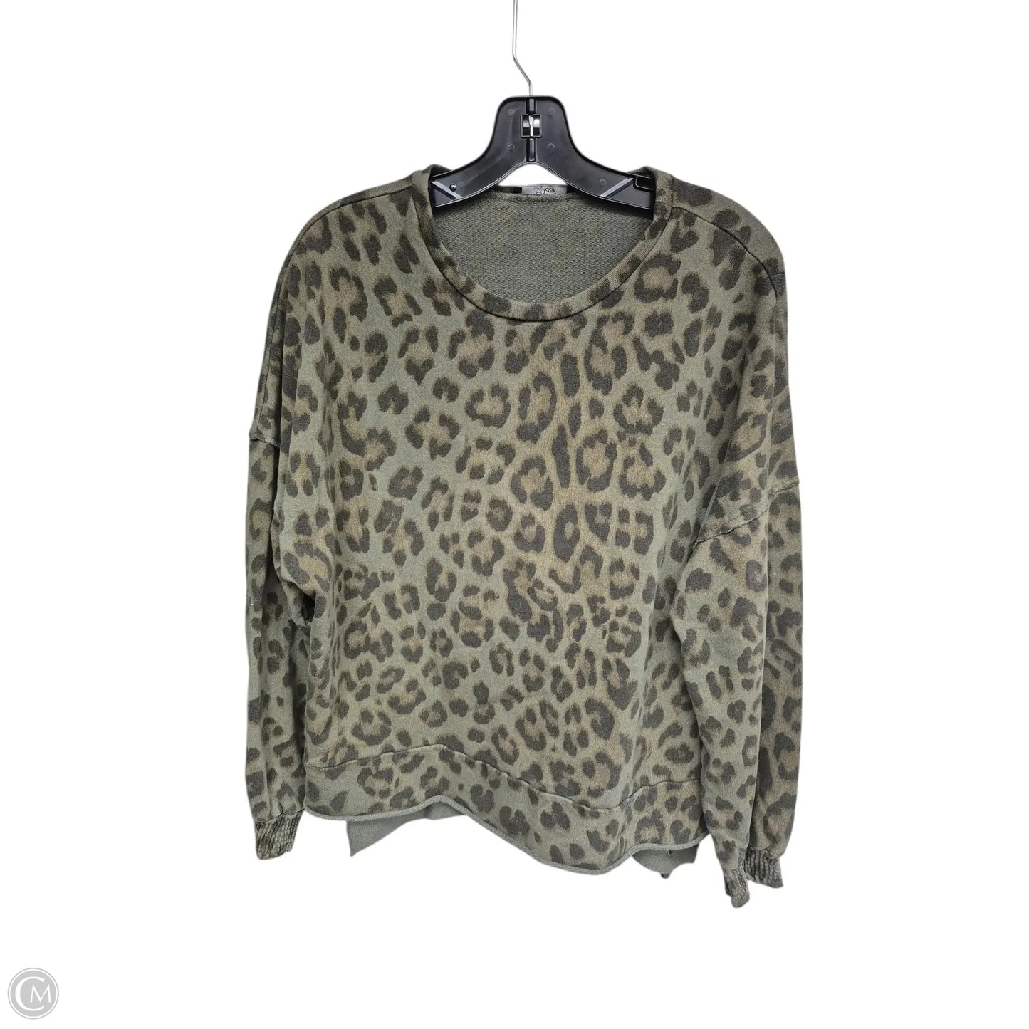 Sweater By Clothes Mentor In Animal Print, Size: S