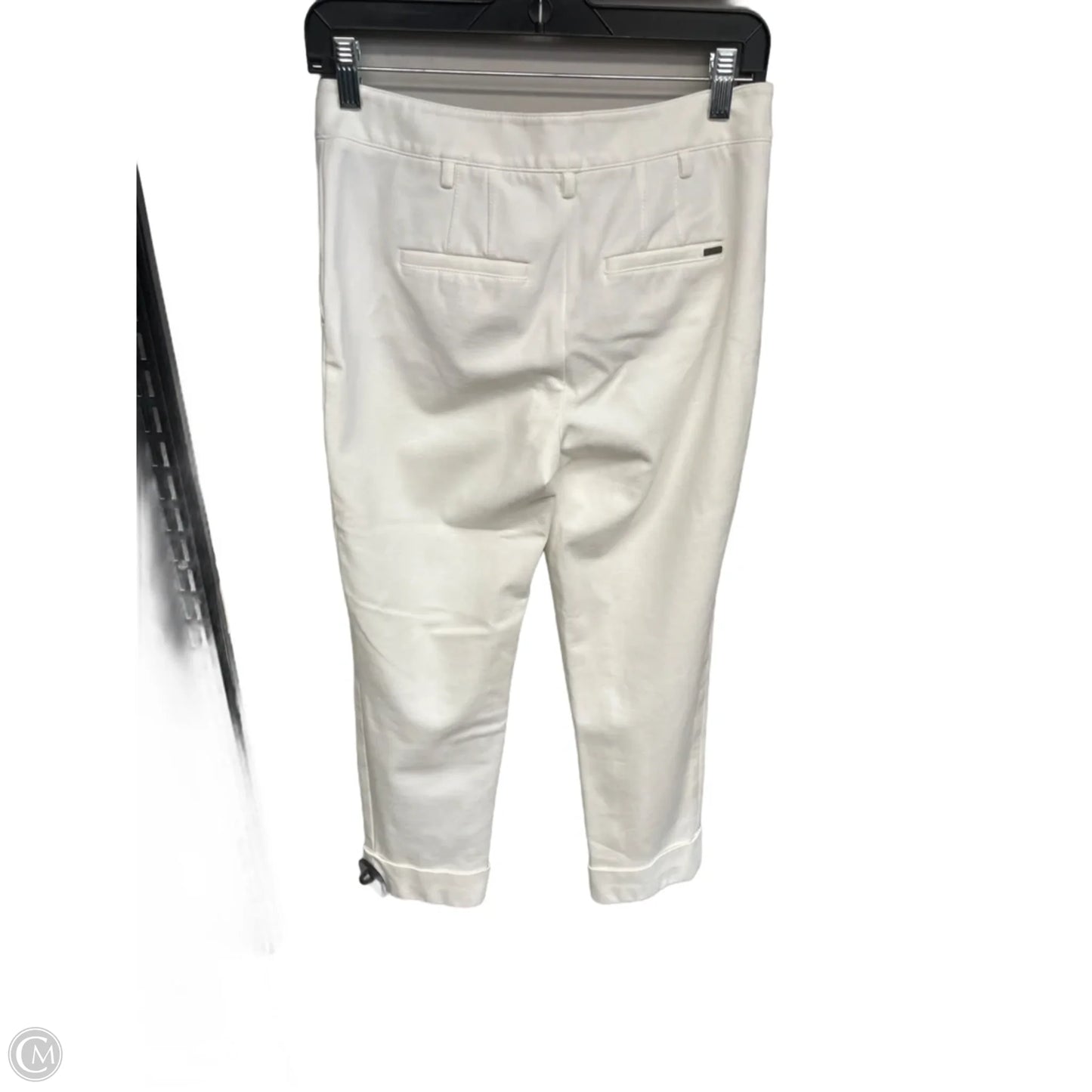 Pants Cropped By White House Black Market In Cream, Size: 0