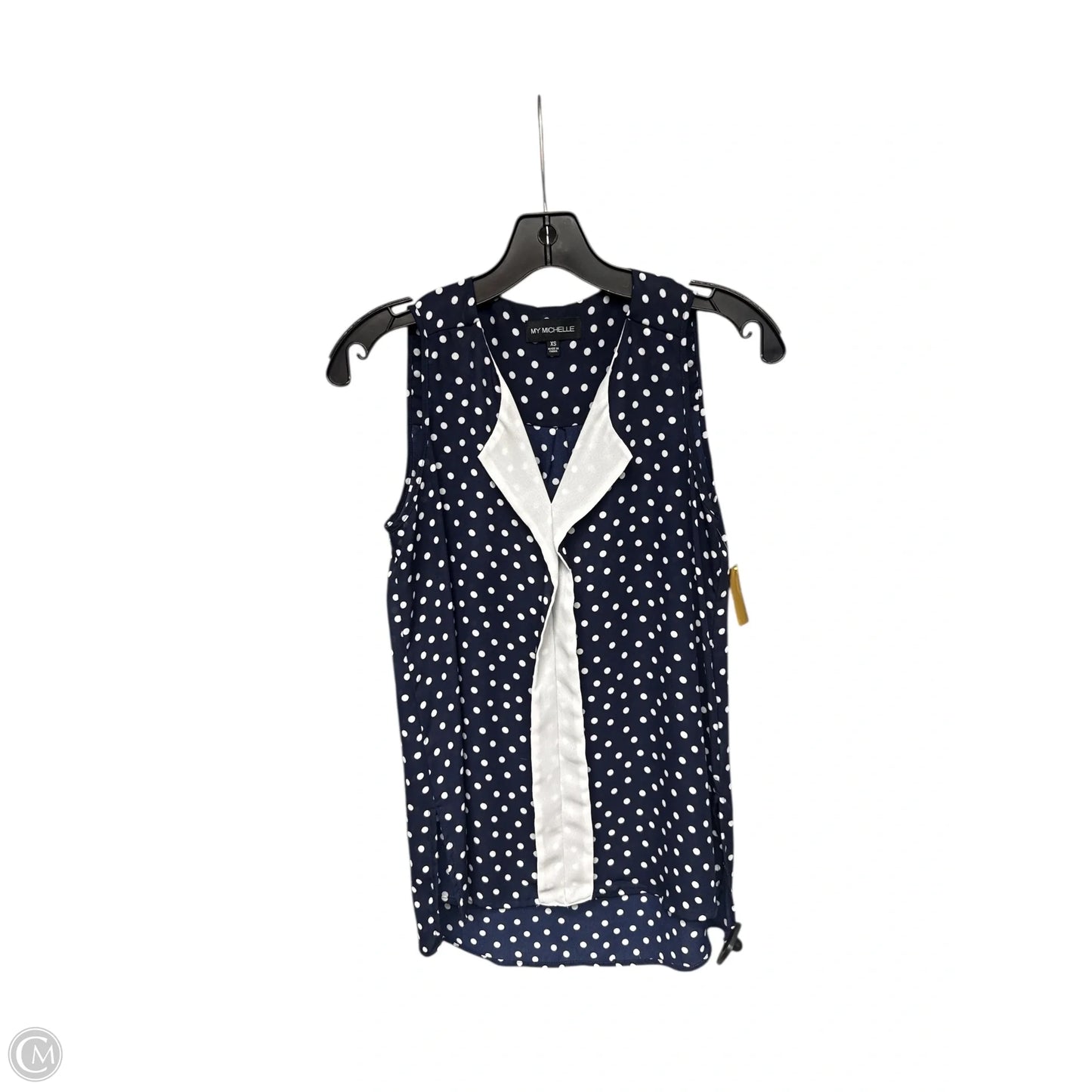 Top Sleeveless By My Michelle In Polkadot Pattern, Size: Xs