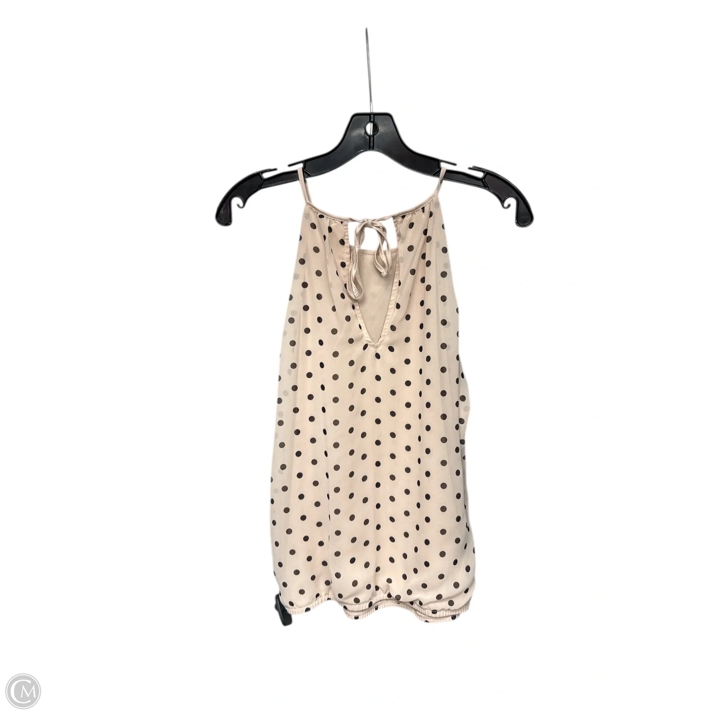 Top Sleeveless By Express In Polkadot Pattern, Size: S