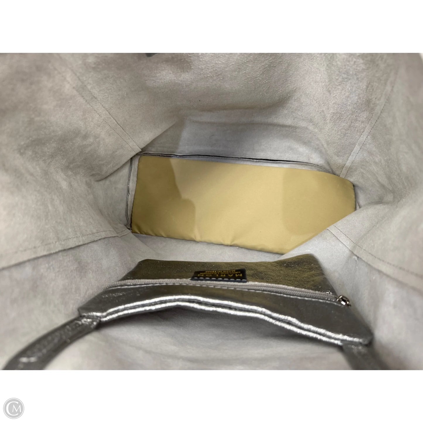 Tote Leather By Clothes Mentor, Size: Large