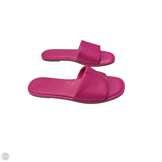 Sandals Flats By A New Day In Pink, Size: 8