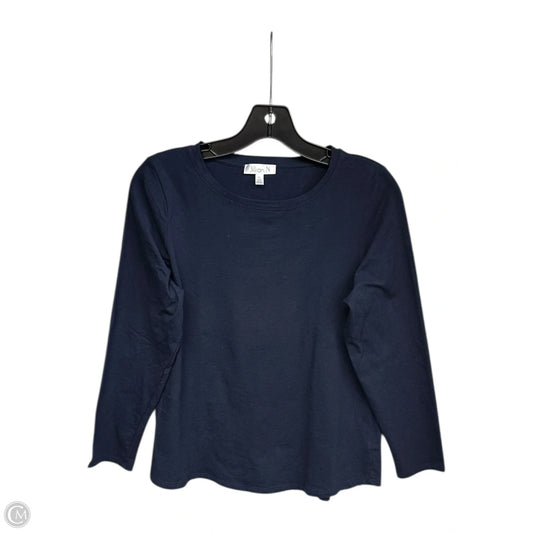 Top 3/4 Sleeve By Clothes Mentor In Navy, Size: S