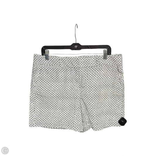 Shorts By Loft In Black & White, Size: 10