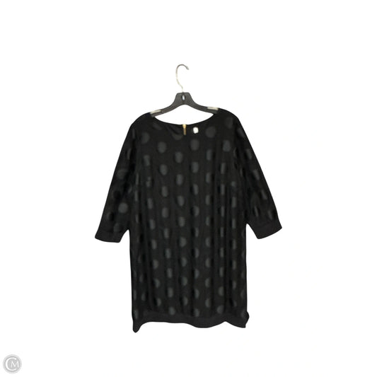 Dress Party Midi By Kensie In Black, Size: Xl