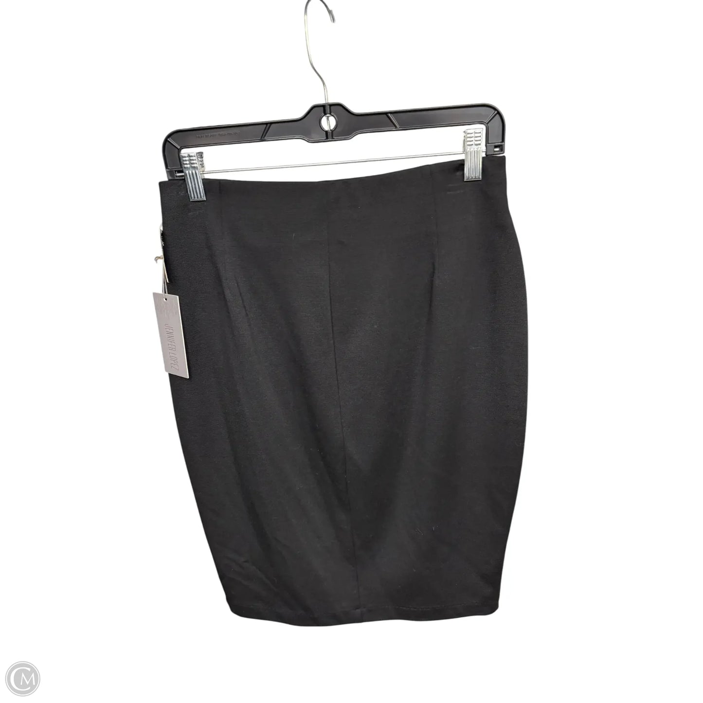 Skirt Midi By Jennifer Lopez In Black & Silver, Size: 10