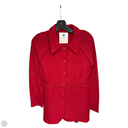 Jacket Wool By Sparrow In Red, Size: S