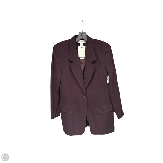 Blazer By Evan-picone In Purple, Size: 12