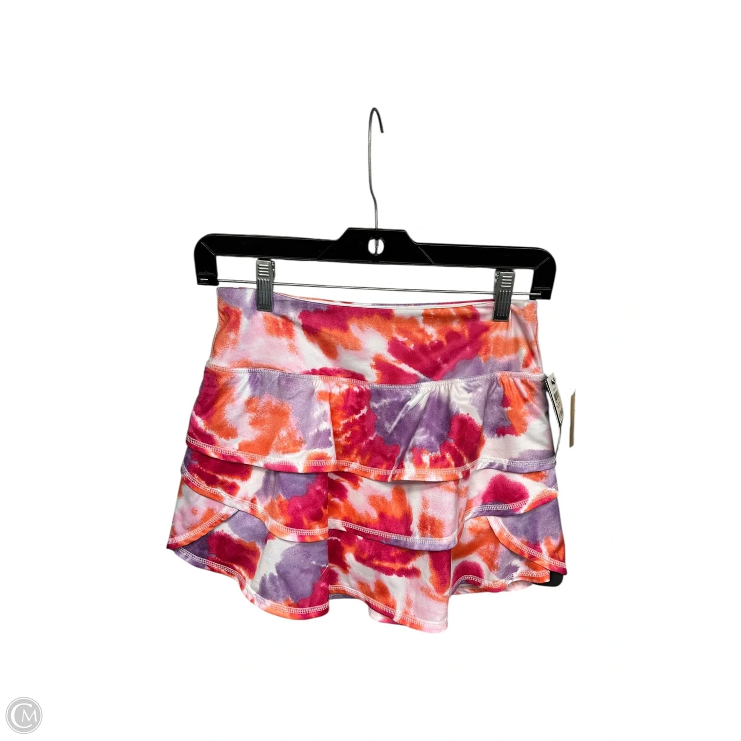 Athletic Skort By Ideology In Tie Dye Print, Size: Xs