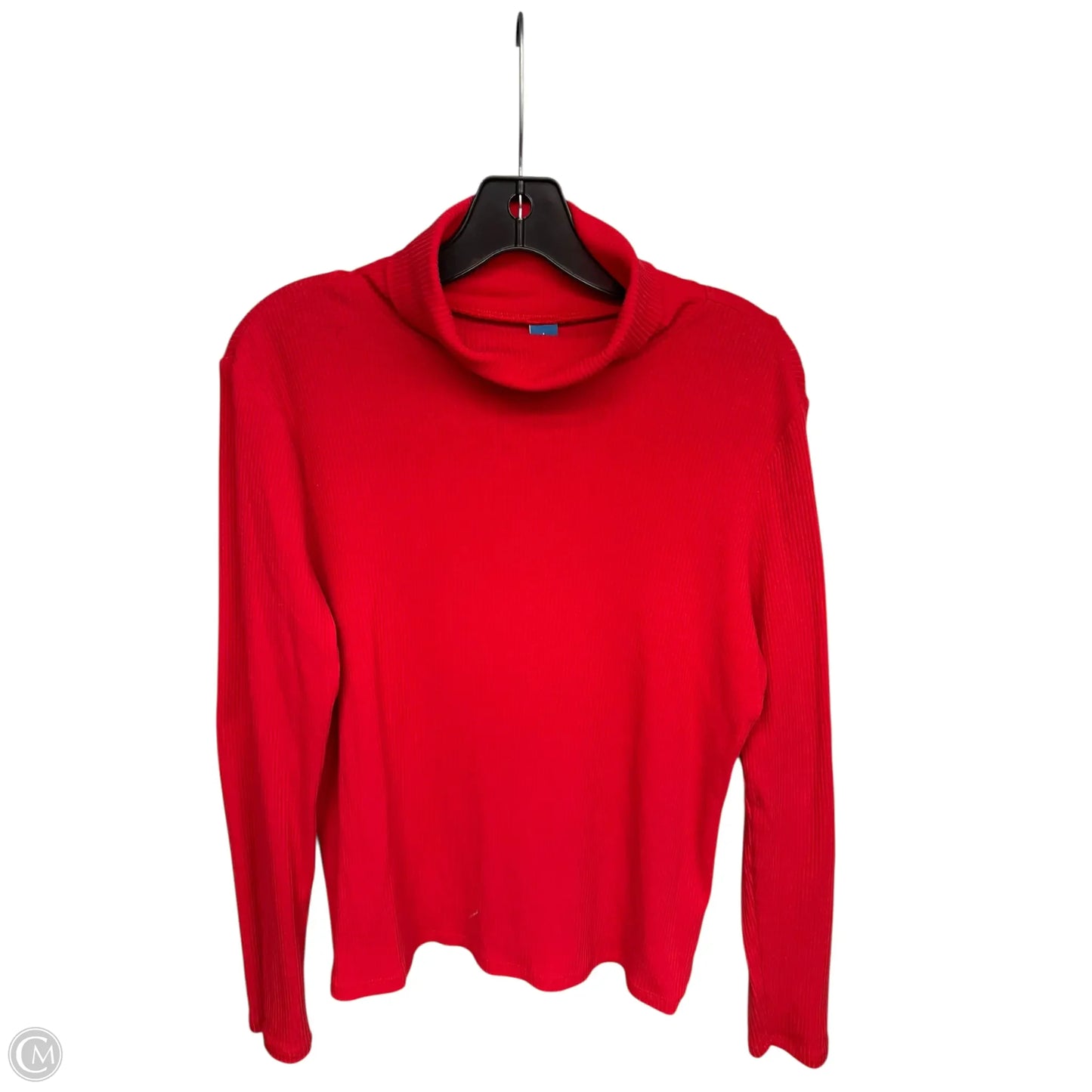 Top Long Sleeve By Old Navy In Red, Size: L