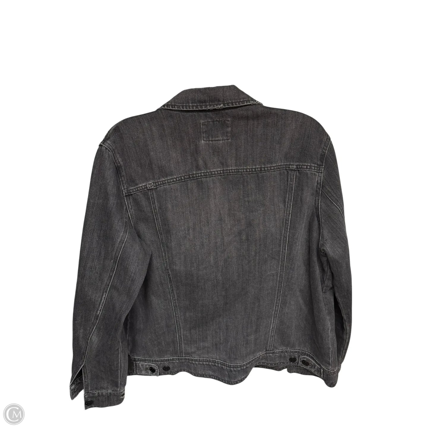 Jacket Denim By Old Navy In Black Denim, Size: Xl