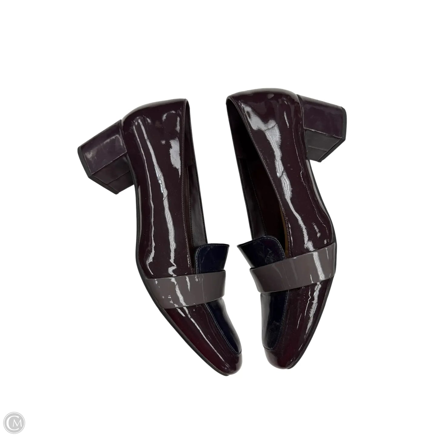 Shoes Heels Block By Clarks In Maroon, Size: 8.5