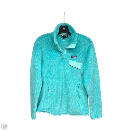 Athletic Fleece By Patagonia In Aqua, Size: M