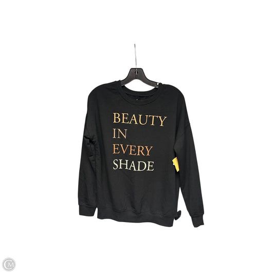 Top Long Sleeve By Zoe And Liv In Black & Gold, Size: Xs