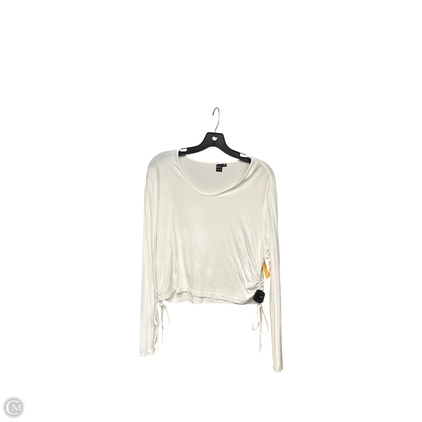Top Long Sleeve By Shein In White, Size: 3x