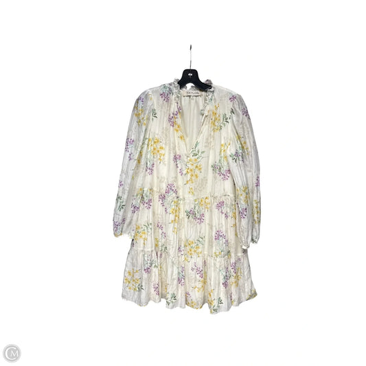 Dress Party Midi By Taylor In Floral Print, Size: L