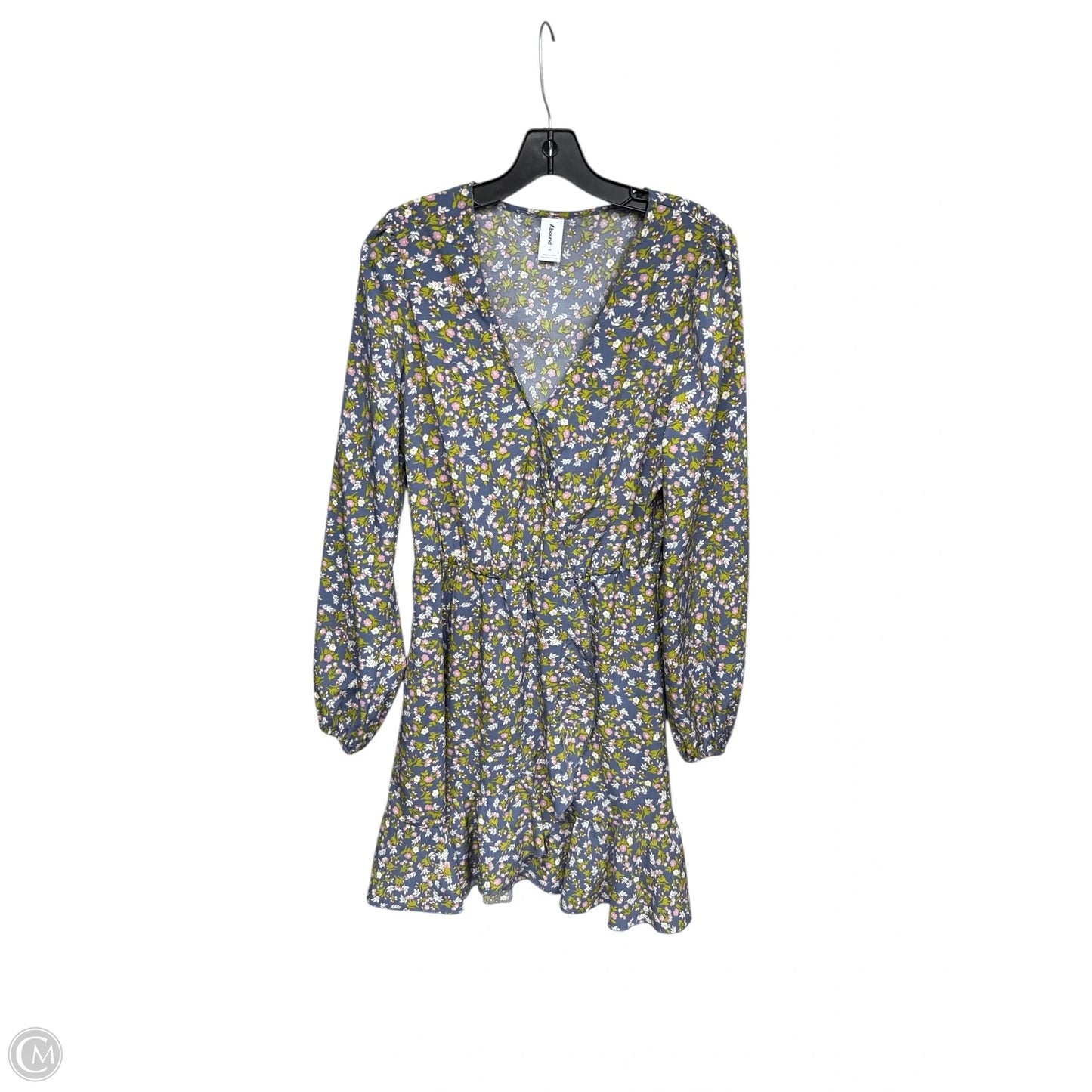 Dress Casual Midi By Abound In Blue & Pink, Size: M