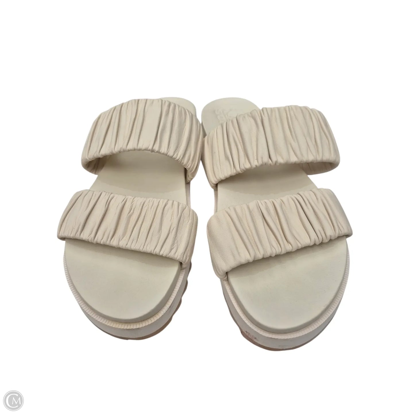 Sandals Flats By Sorel In Cream, Size: 9