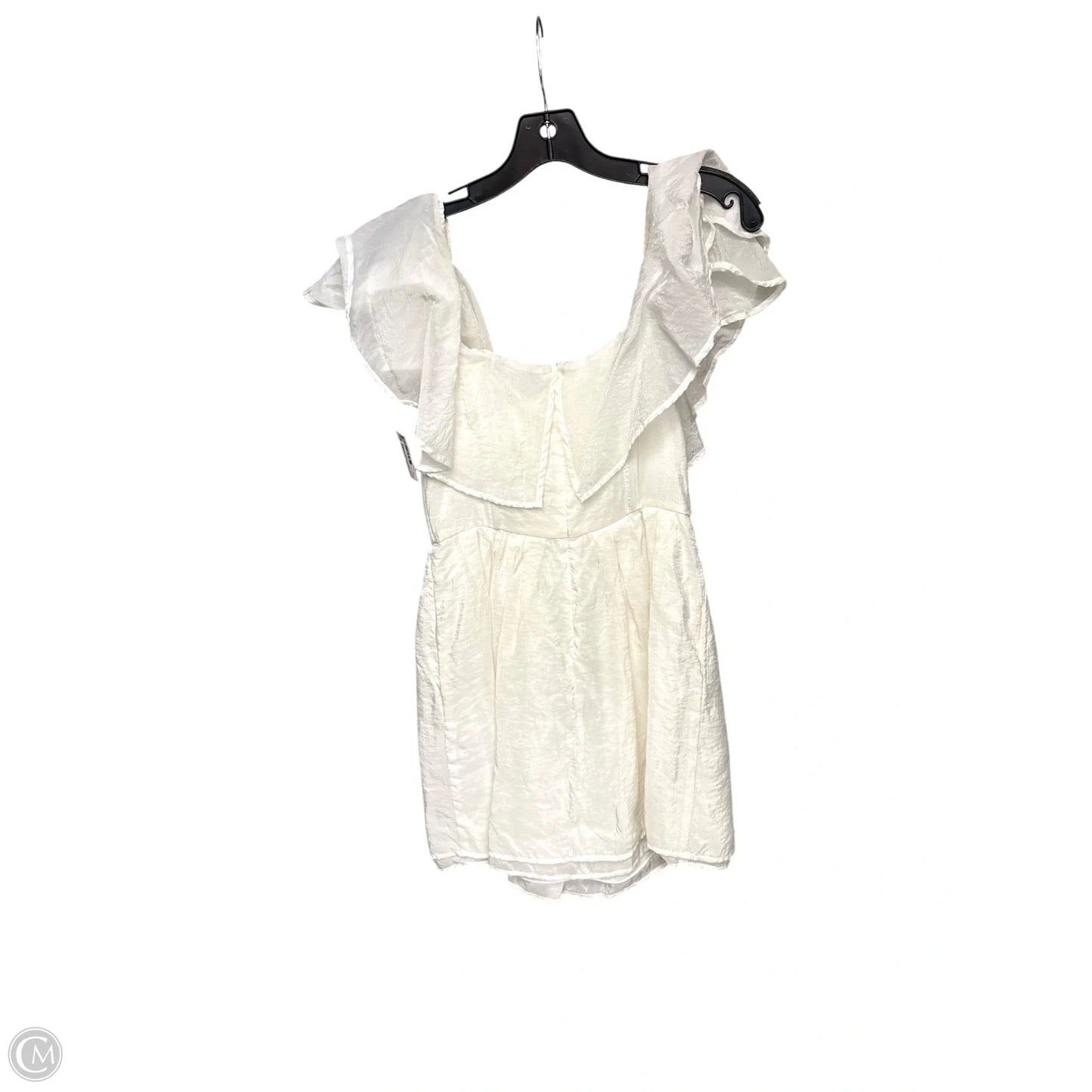 Dress Party Midi By Something Navy In White, Size: S