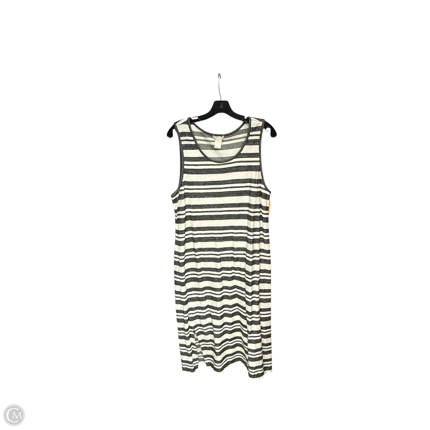 Dress Casual Midi By Matty M In Striped Pattern, Size: Xl