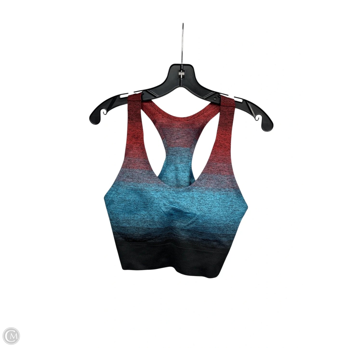 Athletic Bra By Athleta In Blue & Red, Size: L