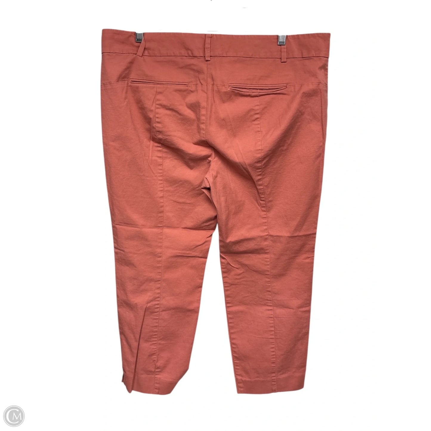 Pants Cropped By Ann Taylor In Orange, Size: 14