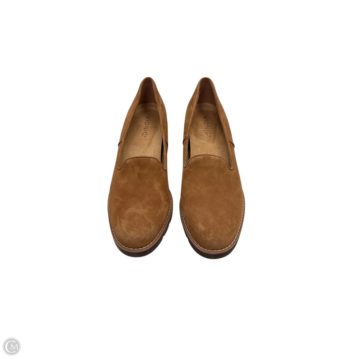 Shoes Heels Wedge By Vionic In Brown, Size: 9