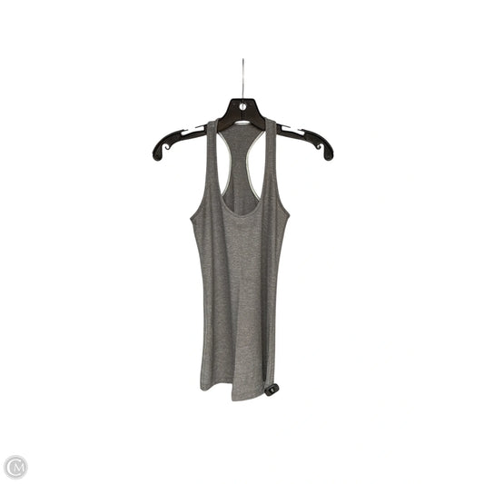 Athletic Tank Top By Lululemon In Grey, Size: S